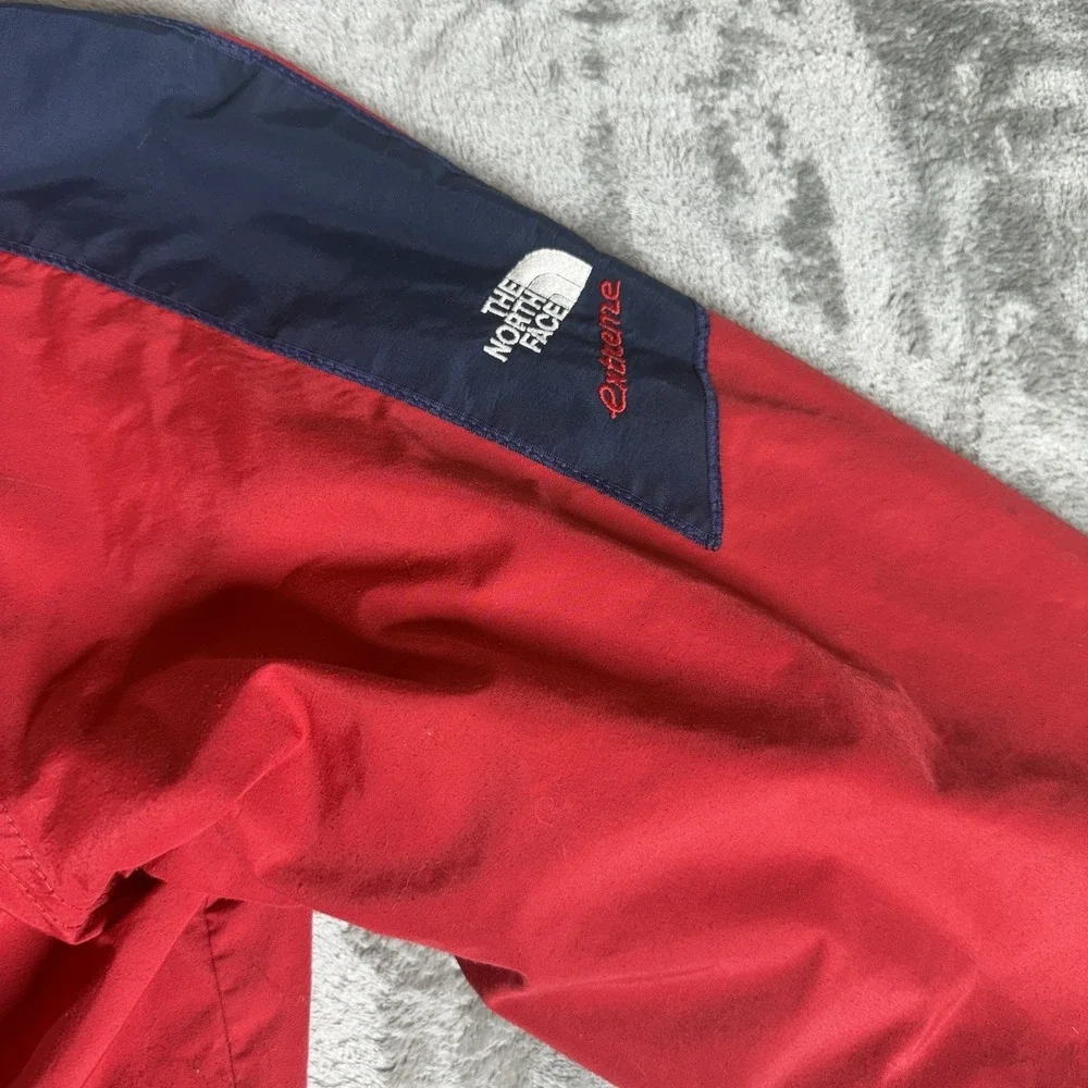 Vintage The North Face Extreme Gore-Tex Jacket Mens L Ski Snowboard Hooded Flaws